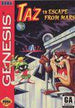 Taz in Escape from Mars | (Loose - Good) (Sega Genesis) (Game)