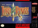 Lord of the Rings Volume 1 | (Loose - Good) (Super Nintendo) (Game)