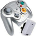 Platinum Wavebird Wireless Controller | (Complete - Good) (Gamecube) (Accessories)