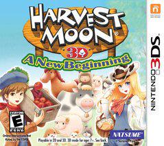 Harvest Moon 3D: A New Beginning | (Loose - Good) (Nintendo 3DS) (Game)