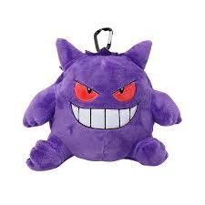 Pokemon Plush Toy Pouch with Carabiner - Gengar